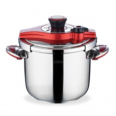 Pratikmatik 7 Lt Düdüklü Tencere Kırmızı