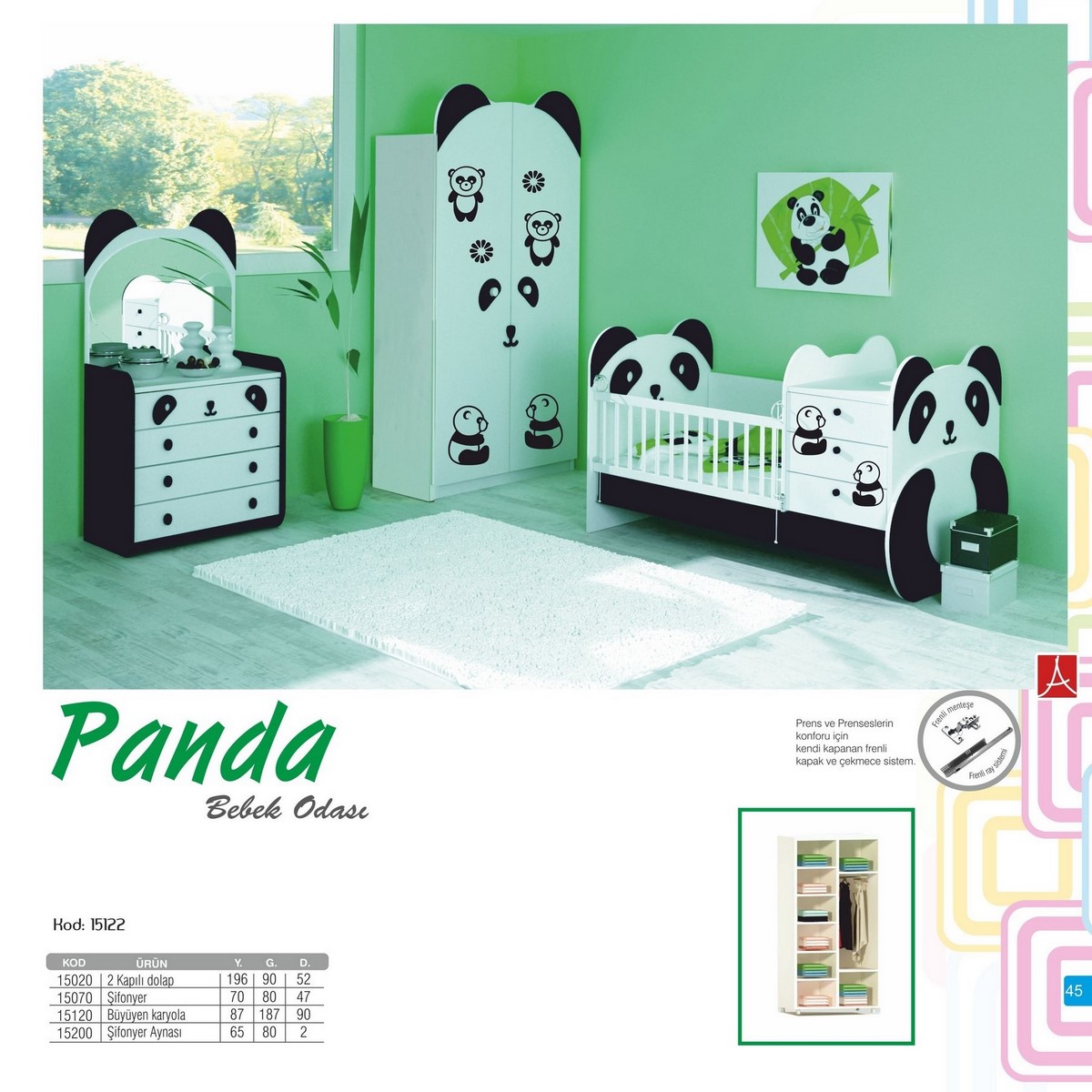 Panda Bebek Odası