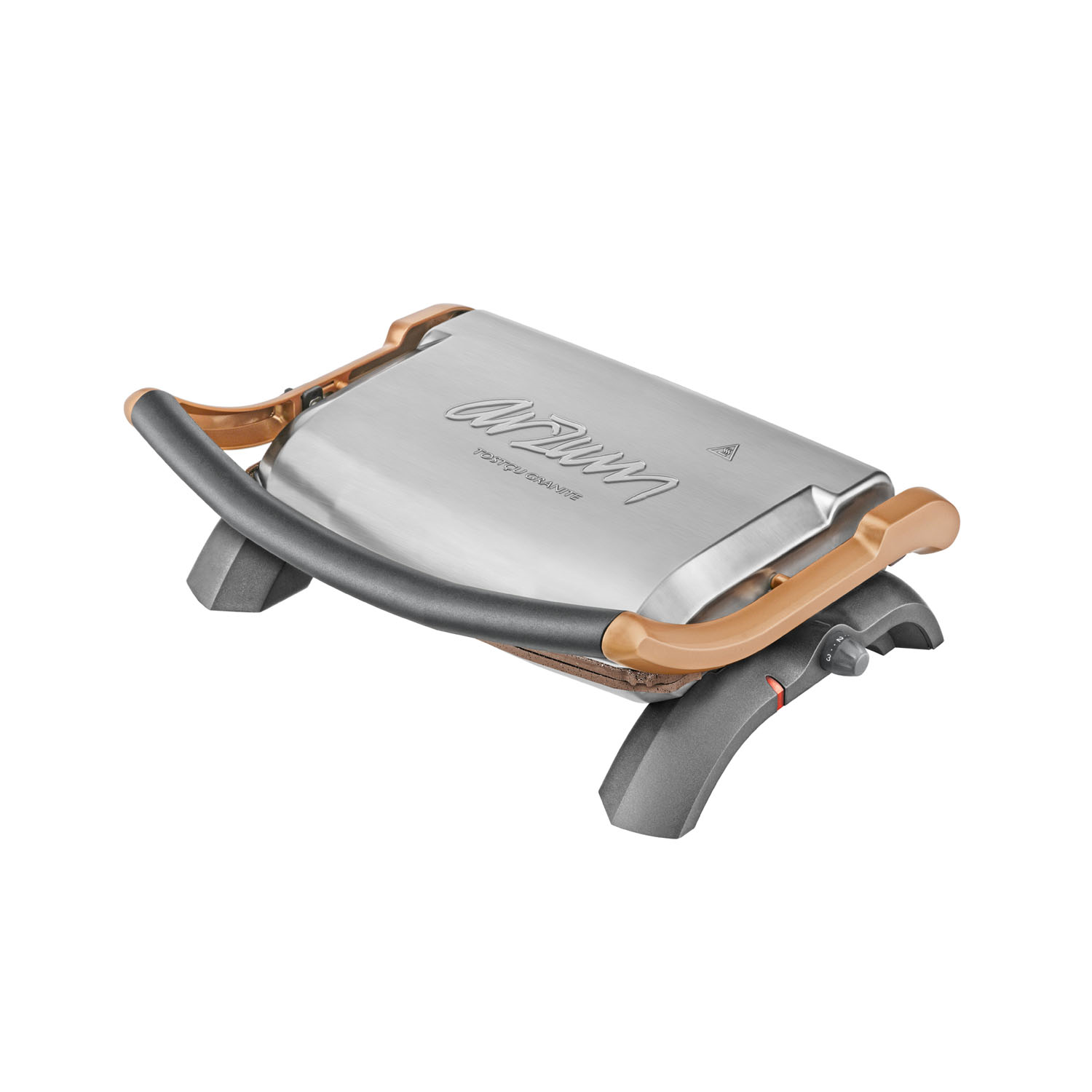 AR291 Arzum Tostçu Granite Izgara ve Tost Makinesi PASLANMAZ ÇELİK