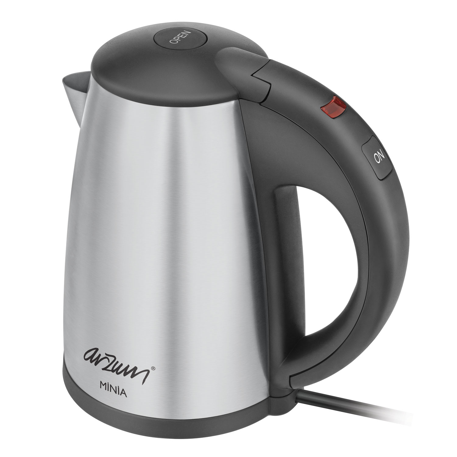 AR395 Arzum Minia Gizli Rezistanslı Su Isıtıcı PASLANMAZ ÇELİK