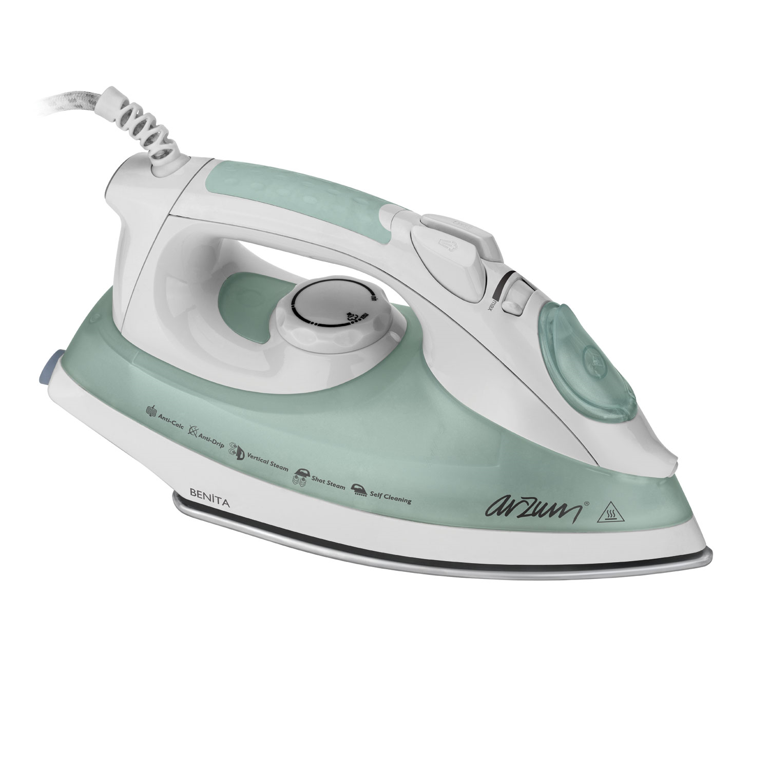 AR652 Arzum Benita Ceramic Tabanlı Ütü YEŞİL