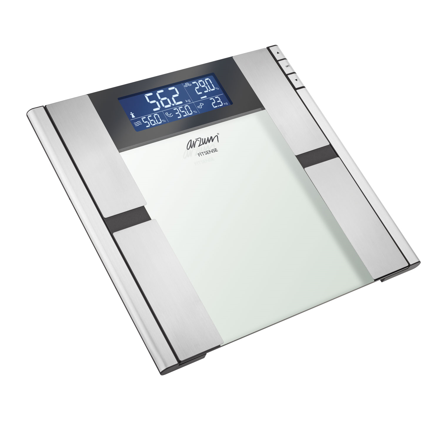 AR553 Arzum Fitsense Vücut analiz baskülü GÜMÜŞ