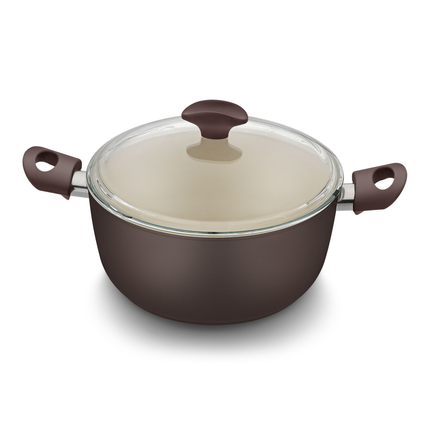 AR921 Arzum Ceramico Lux 20 cm Tencere KAHVERENGİ